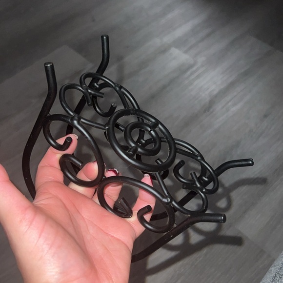 Metal black napkin holder - Picture 4 of 6